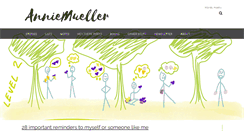 Desktop Screenshot of anniemueller.com